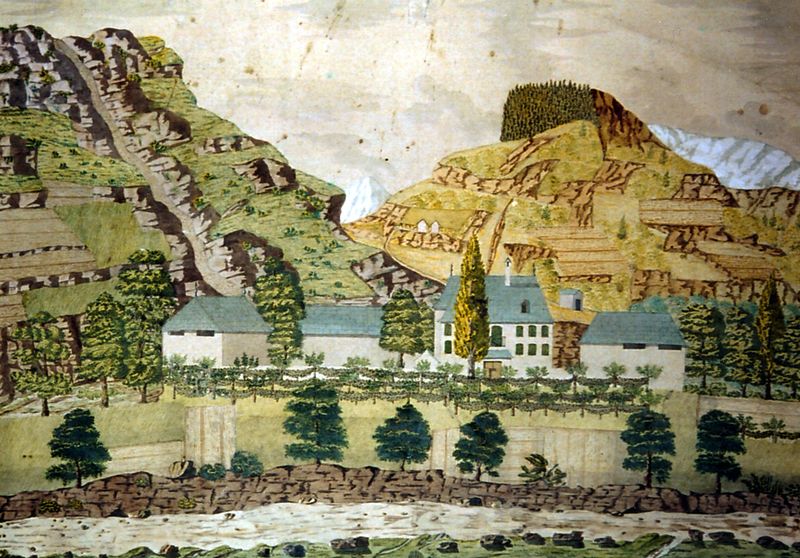 Fichier:Le Chateau de Tours en 1830.jpg